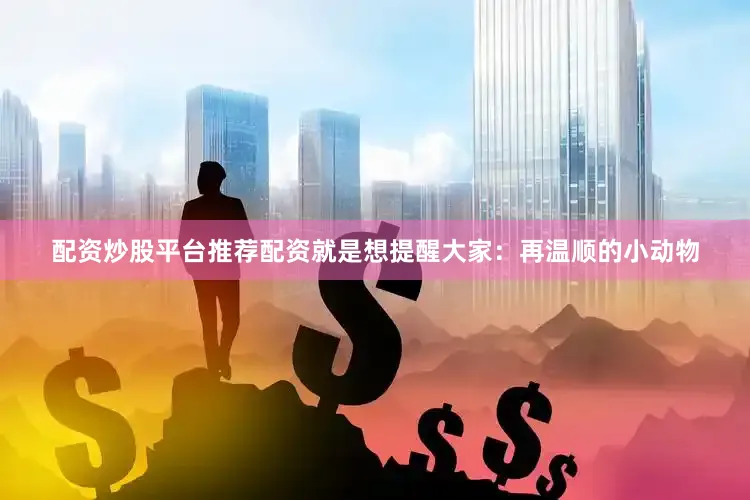 配资炒股平台推荐配资就是想提醒大家：再温顺的小动物