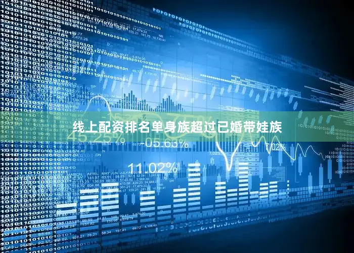 线上配资排名单身族超过已婚带娃族